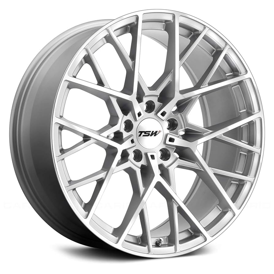 Amazon.com: TSW Wheels Sebring Silver W/Mirror Cut FACE